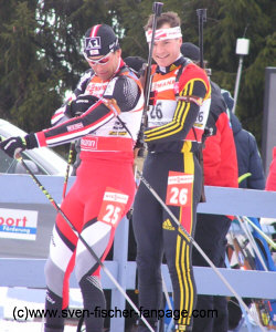 DSV Biathlon - Ob Sven Fischer in seiner Karriere jemals kalte